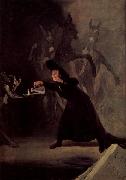 Francisco de Goya, Die Lampe des Teufels